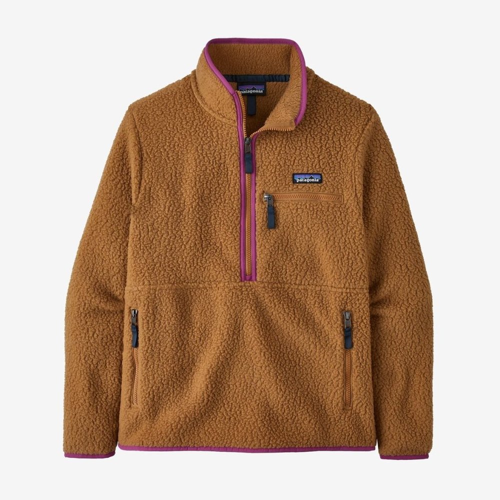 Women's Patagonia Retro Pile Marsupial Pullover - Size Medium